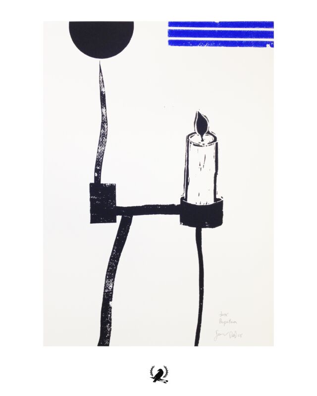 Lux Perpetua
2008 • Mischtechnik auf Papier 
#georgdickdigital